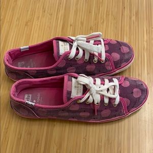 7.5 Kate Spade x Ked apple sneakers.